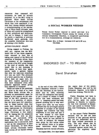 Endorsed out - to Ireland