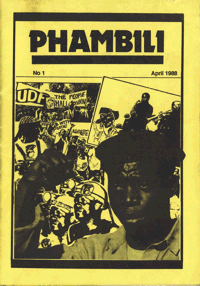 Phambili Number 1 April 1988