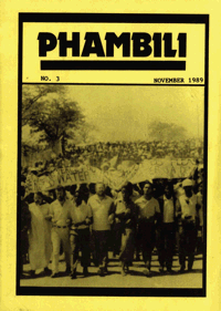 Phambili Number 3 November 1989