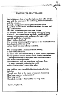 Prayer for deliverance