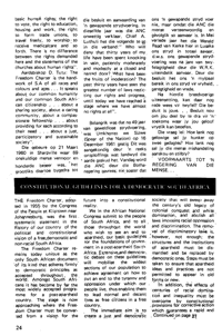 Constitutionsl guidelines for a democratic South Africa
