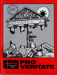 Pro Veritate Volume 13  Number 8 December 1974