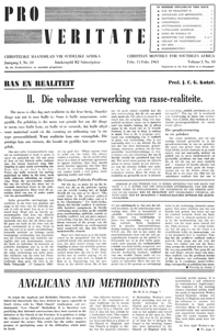 Pro Veritate Volume 1  Number 10 February 1963