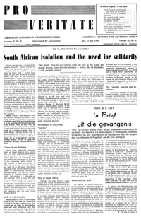 Pro Veritate Volume 2  Number 9 January 1964