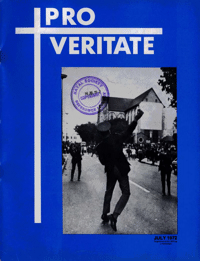 Pro Veritate Volume 11  Number 3 July 1972