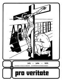 Pro Veritate Volume 14  Number 3 July 1975