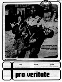 Pro Veritate Volume 15  Number 3 July 1976