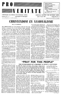 Pro Veritate Volume 3  Number 2 June 1964