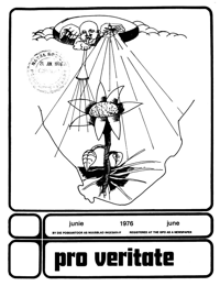 Pro Veritate Volume 15  Number 1 June 1976