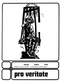 Pro Veritate Volume 13  Number 11 March 1975