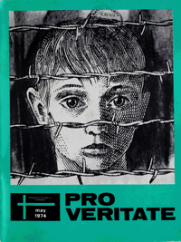 Pro Veritate Volume 13 Number 1 May 1974