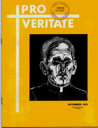 Pro Veritate Volume 12  Number 7 November 1973