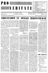 Pro Veritate Volume 1  Number 6 October 1962