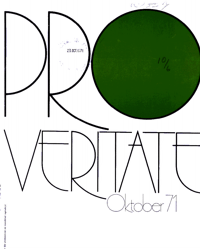 Pro Veritate Volume 10  Number 6 October 1971