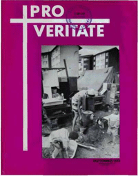 Pro Veritate Volume 11 Number 5 September 1972