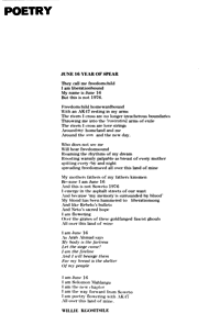 June 16 year of the spear (a poem)