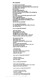 The long road (a poem)