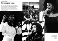 The Mandela concert: the triumph of peace