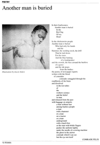 Another man is buried (a poem)