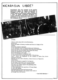 Nicaragua libre!