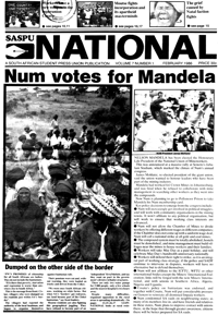 SASPU National  Volume 7 No 1, February 1986