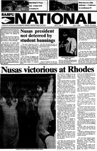 SASPU National Volume 2 No 5, July 1981