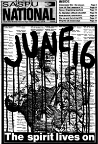 SASPU National  Volume 7 No 3, June 1986