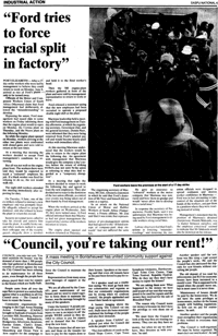 Ford tries to force racial split in factory