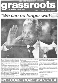 Grassroots Volume 11 Number 1 February 1990