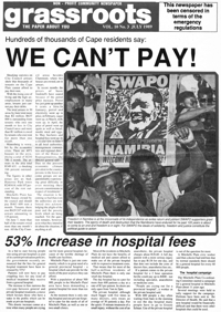 Grassroots Volume 10 Number 3 July 1989