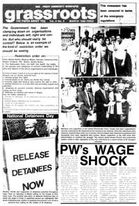 Grassroots Volume 9 Number 2 March 1988