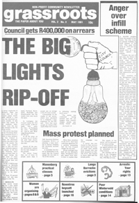 Grassroots Volume 2 Number 3 May 1981