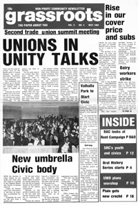 Grassroots Volume 3 Number 4 May 1982
