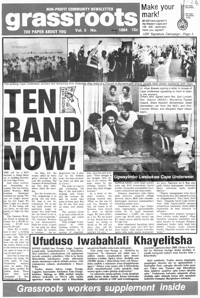 Grassroots Volume 5 Number May 1984