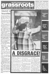 Grassroots Volume 3 Number 9 November 1982
