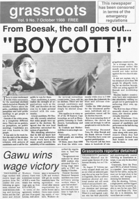 Grassroots Volume 9 Number 7 October 1988