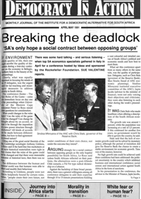 Democracy in Action April/May 1991