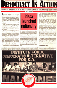 Democracy in Action August 1987
