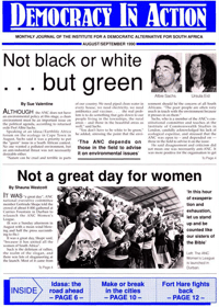 Democracy in Action August/September 1990