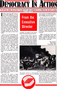 Democracy in Action December 1987