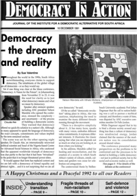 Democracy in Action December 1991