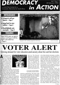 Democracy in Action Volume 7 Number 1 February 1993