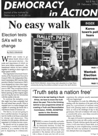Democracy in Action Volume 8 Number 1 February 1994