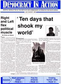 Democracy in Action July/August 1990