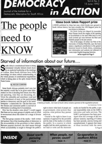 Democracy in Action Volume 6 Number 3 June 1992