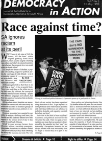 Democracy in Action Volume 7 Number 3 May 1993