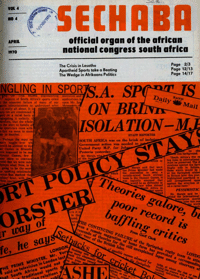 Sechaba Volume 4 Number 4 April 1970