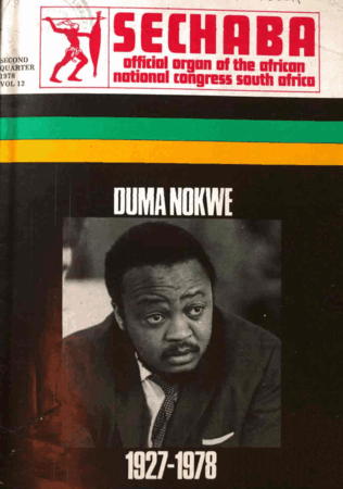 Sechaba Volume 12 April 1978