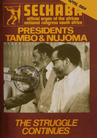 Sechaba April 1984
