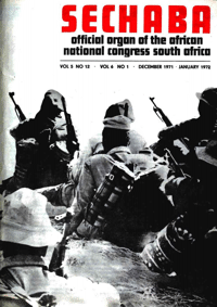 Sechaba Volume 5 Number 12 December 1971 and Volume 6 Number 1 January 1972